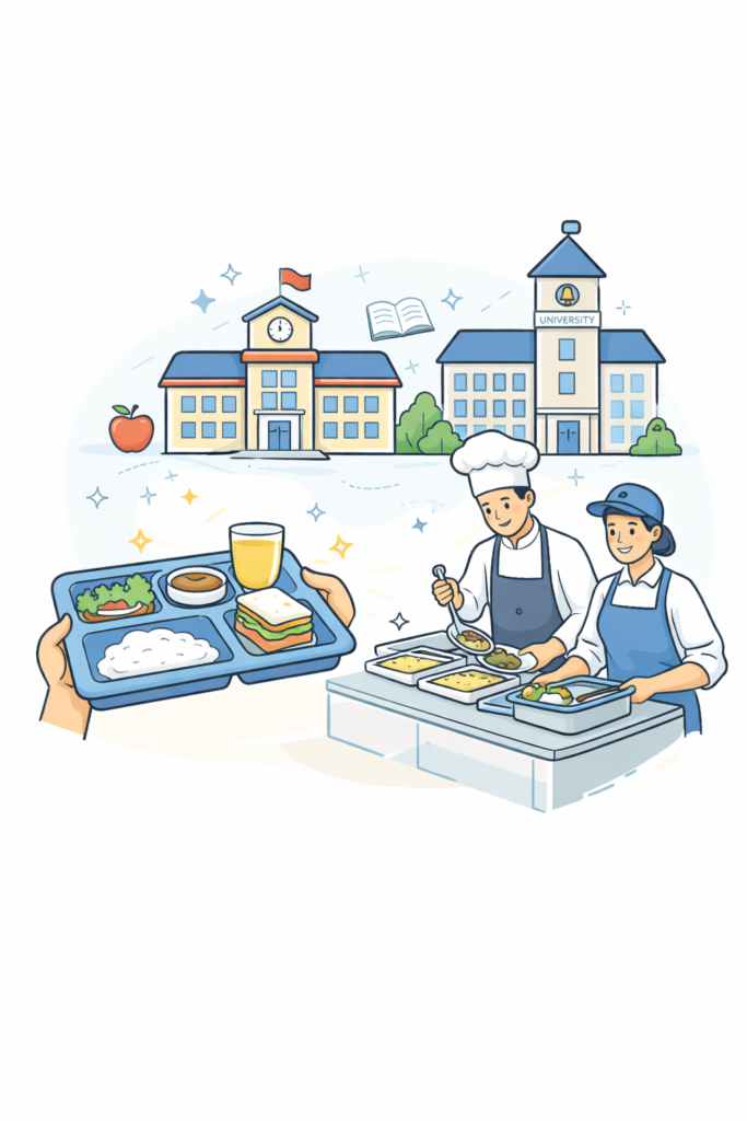 institutional kitchens